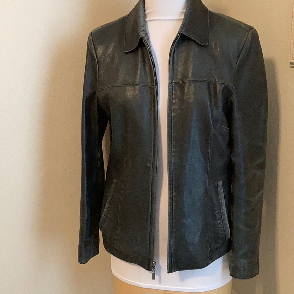 Wilson’s Leather Lined Zip-Front Jacket